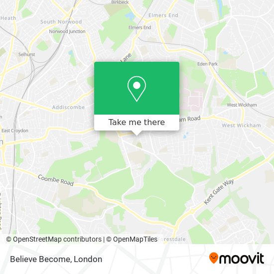Believe Become map