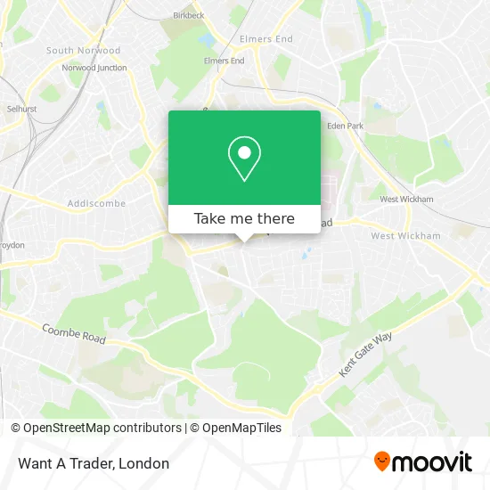 Want A Trader map