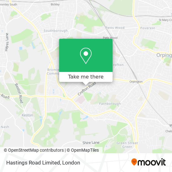 Hastings Road Limited map