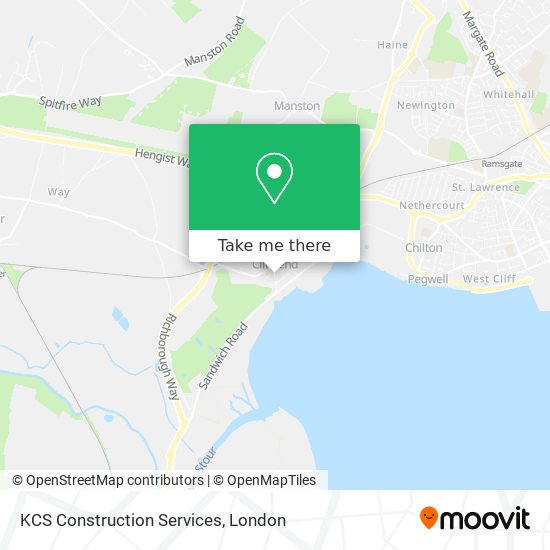 KCS Construction Services map
