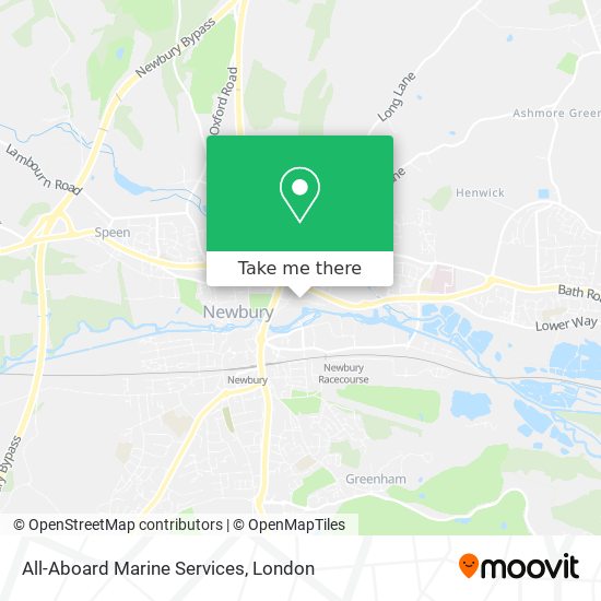 All-Aboard Marine Services map