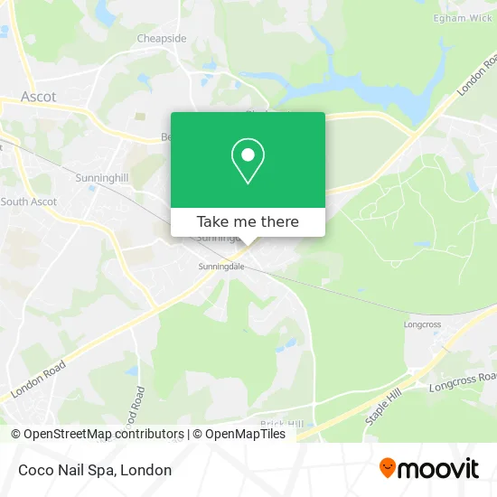 Coco Nail Spa map