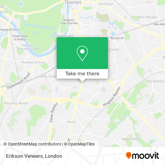 Erikson Veneers map