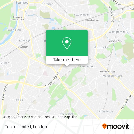 Tohim Limited map