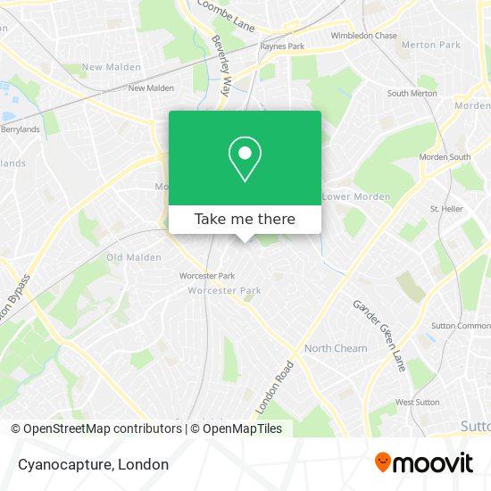 Cyanocapture map