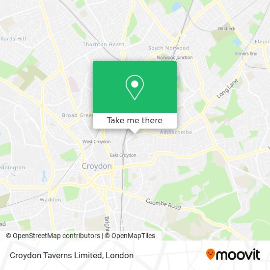 Croydon Taverns Limited map