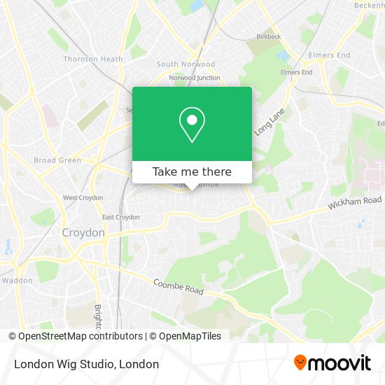 London Wig Studio map