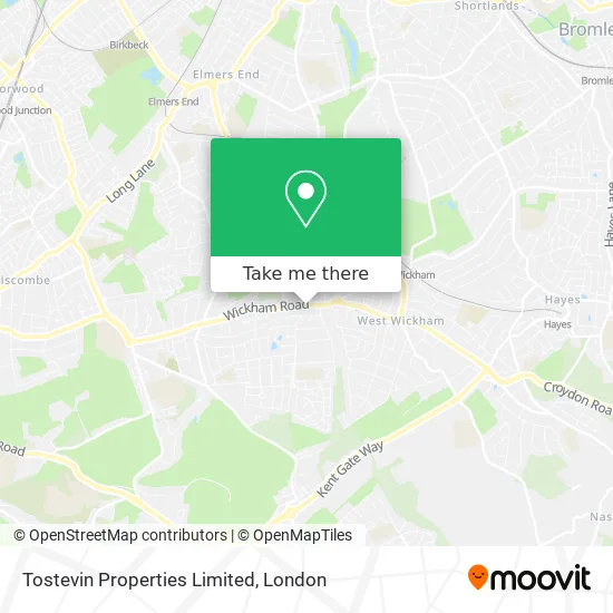 Tostevin Properties Limited map