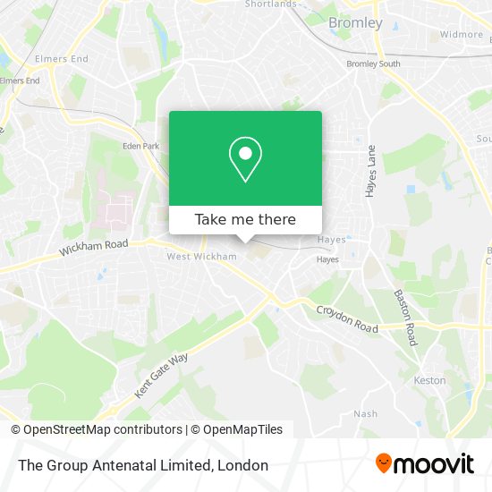 The Group Antenatal Limited map