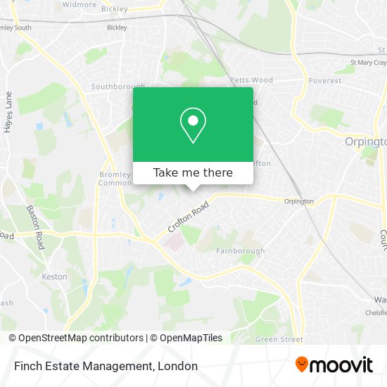 Finch Estate Management map