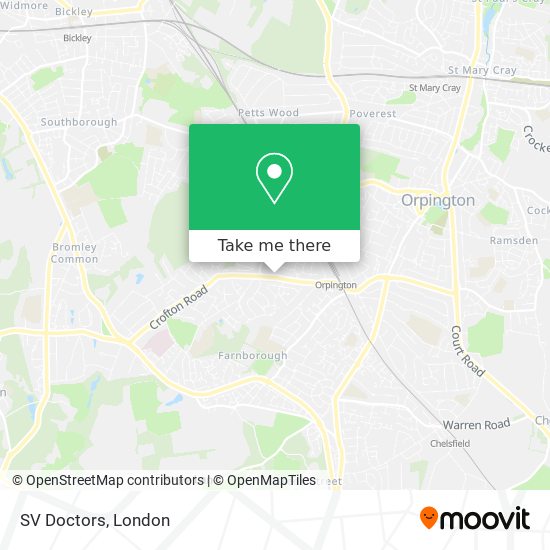 SV Doctors map