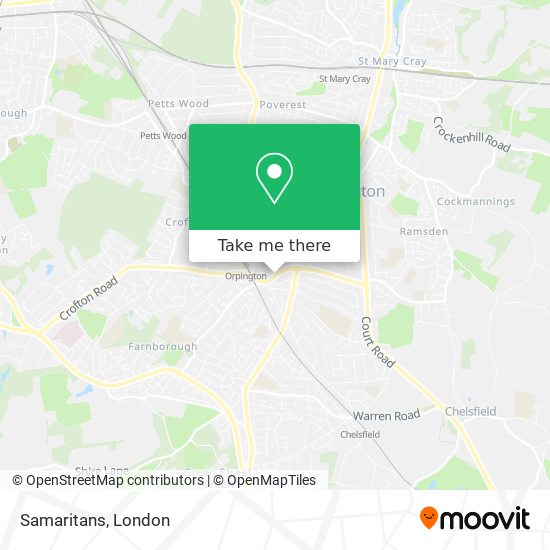 Samaritans map