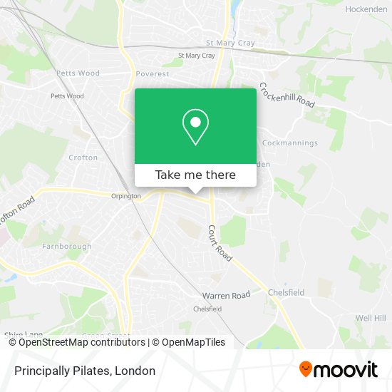 Principally Pilates map