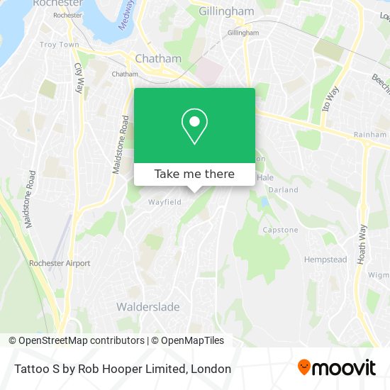 Tattoo S by Rob Hooper Limited map