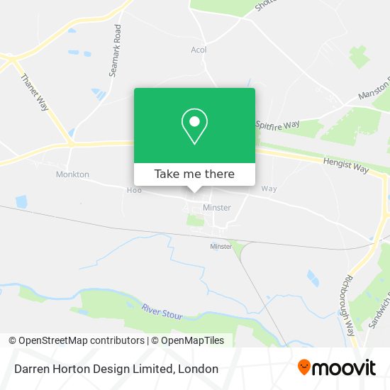 Darren Horton Design Limited map