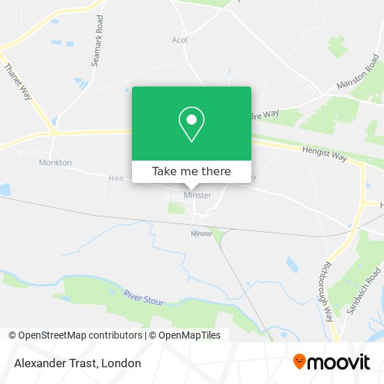 Alexander Trast map