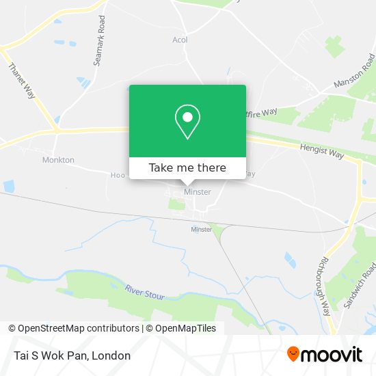 Tai S Wok Pan map