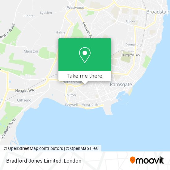 Bradford Jones Limited map