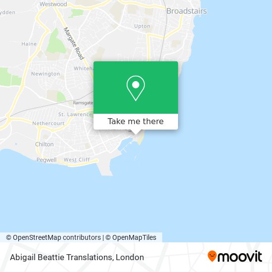 Abigail Beattie Translations map