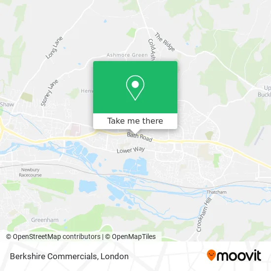 Berkshire Commercials map