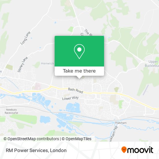RM Power Services map