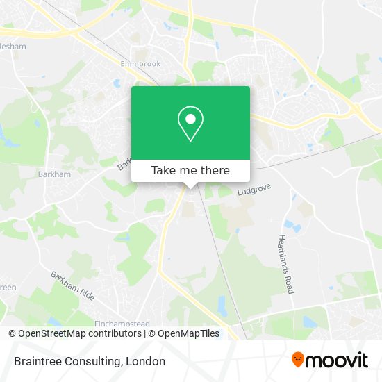 Braintree Consulting map