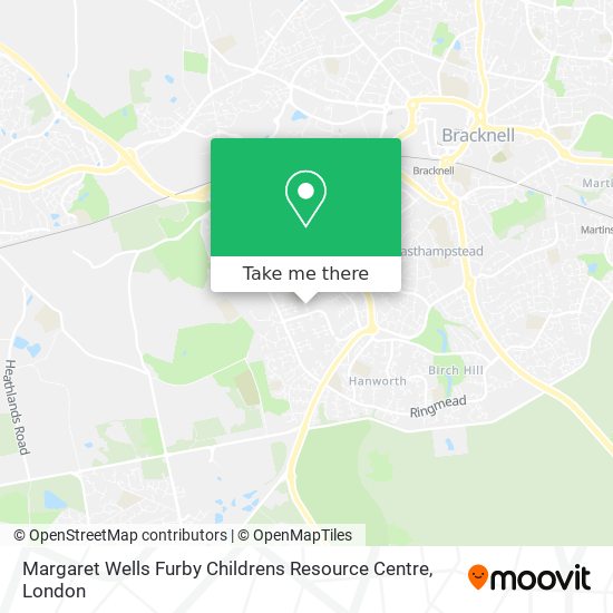 Margaret Wells Furby Childrens Resource Centre map