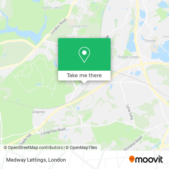 Medway Lettings map