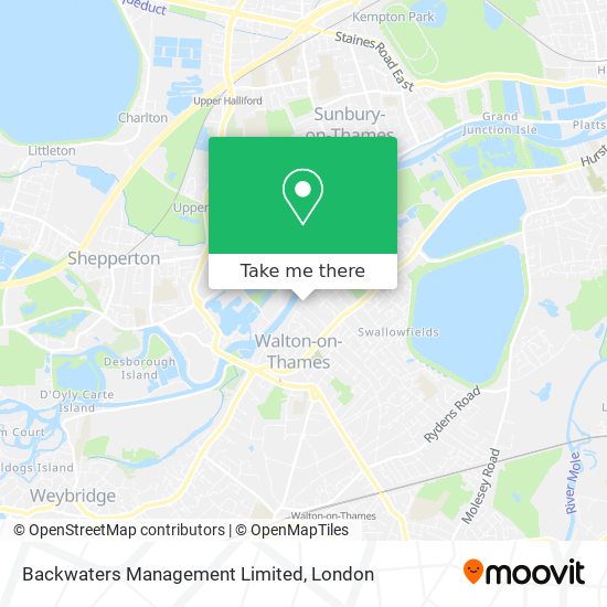Backwaters Management Limited map
