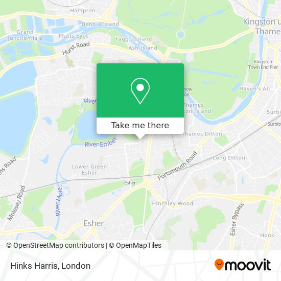 Hinks Harris map