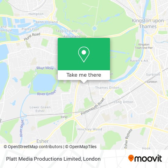 Platt Media Productions Limited map