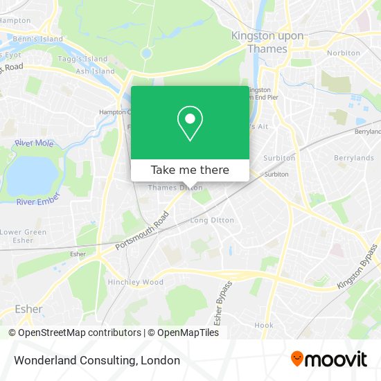 Wonderland Consulting map