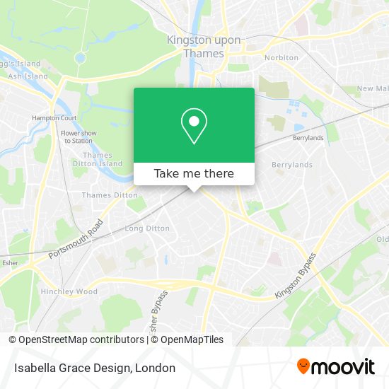 Isabella Grace Design map