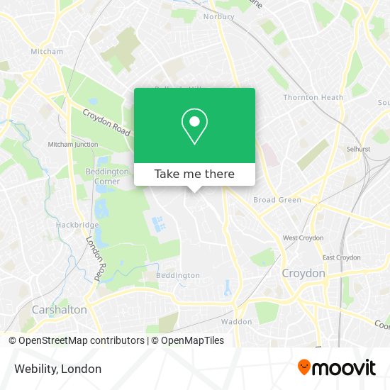 Webility map