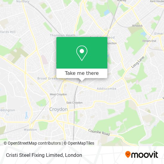 Cristi Steel Fixing Limited map
