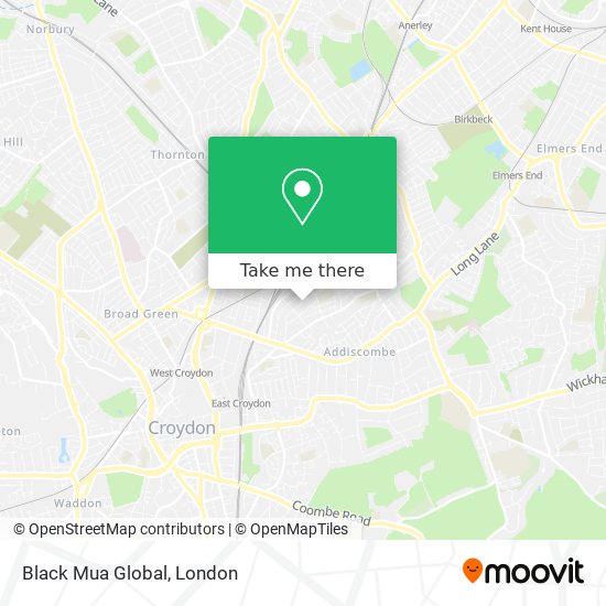 Black Mua Global map