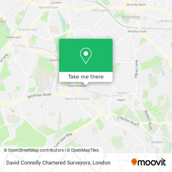 David Connolly Chartered Surveyors map