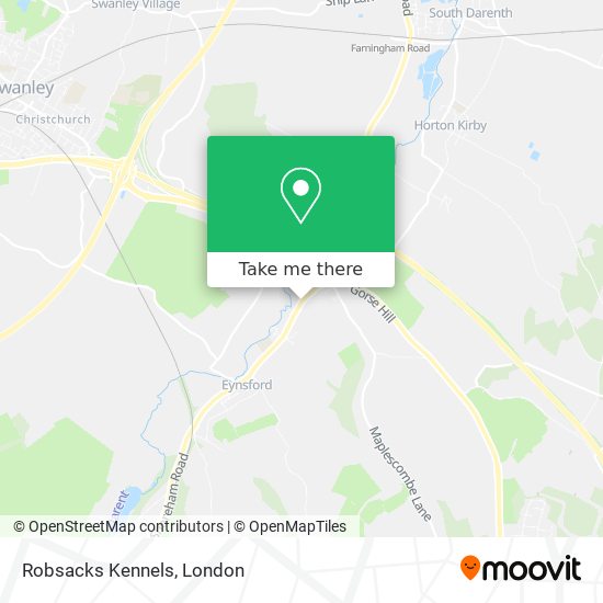 Robsacks Kennels map