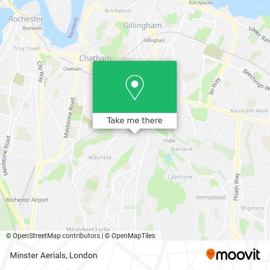 Minster Aerials map