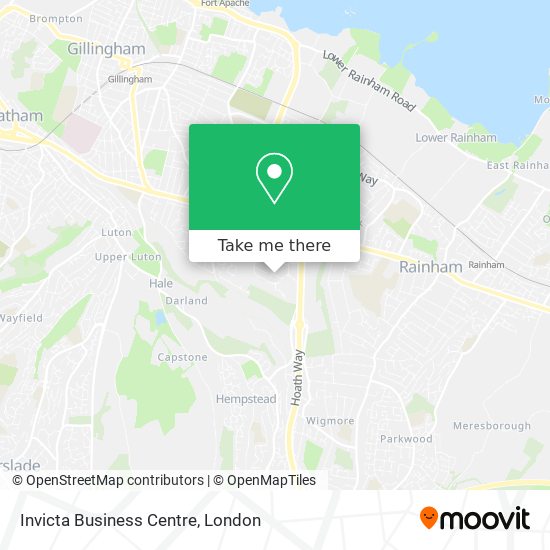 Invicta Business Centre map