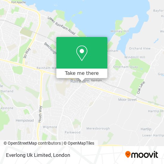 Everlong Uk Limited map