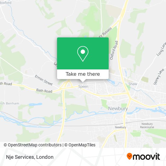 Nje Services map