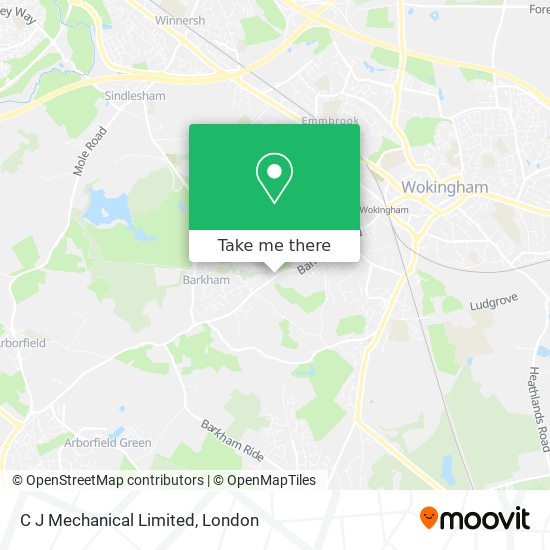 C J Mechanical Limited map