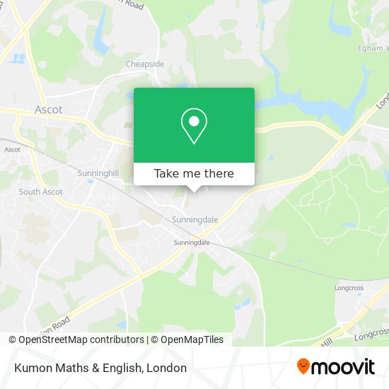 Kumon Maths & English map