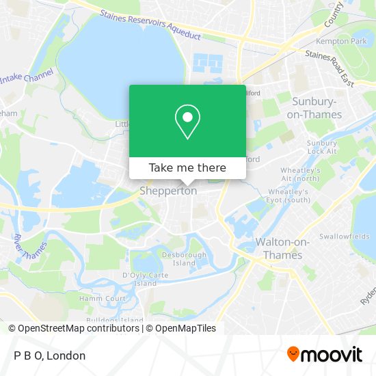 P B O map