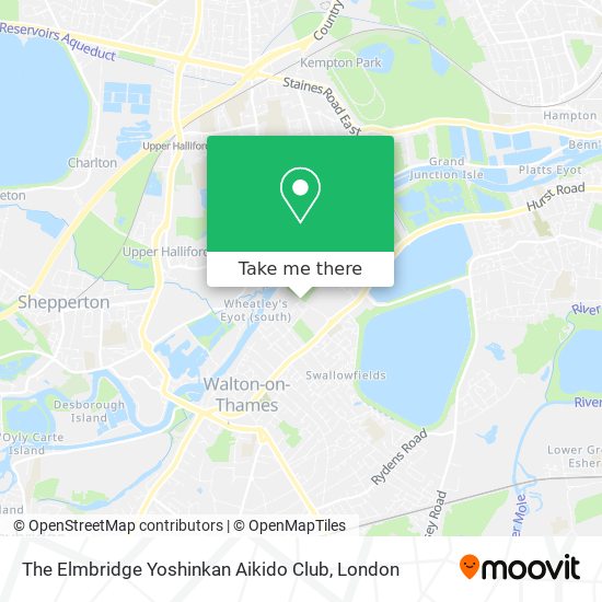 The Elmbridge Yoshinkan Aikido Club map