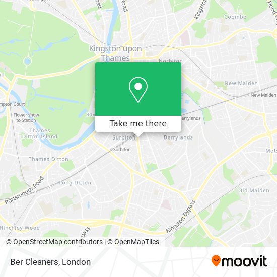 Ber Cleaners map