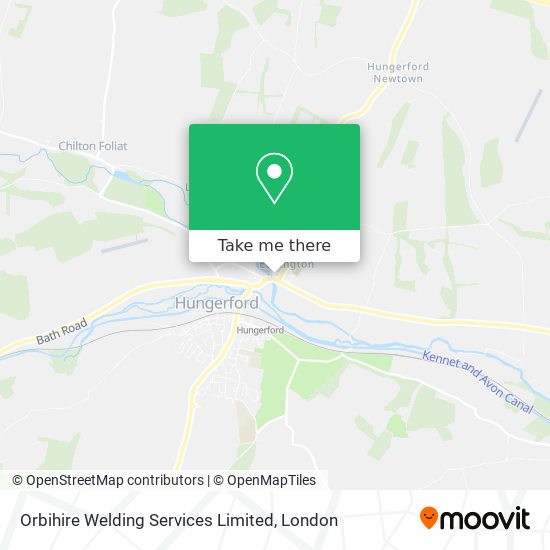 Orbihire Welding Services Limited map