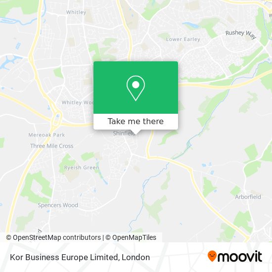 Kor Business Europe Limited map