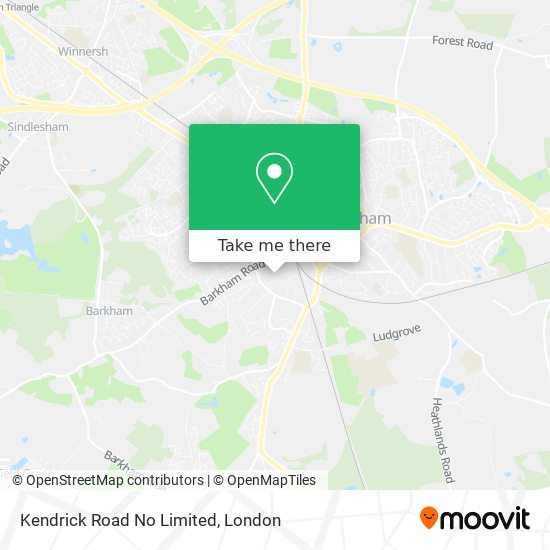 Kendrick Road No Limited map